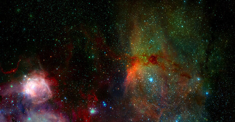 Nebula space. Elements of this image furnished by NASA