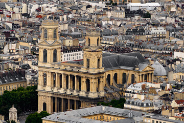 Fototapeta na wymiar Architecture of Paris, France