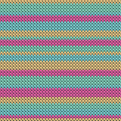 Closeup horizontal stripes knitting texture 