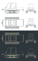 All-terrain vehicle drawings