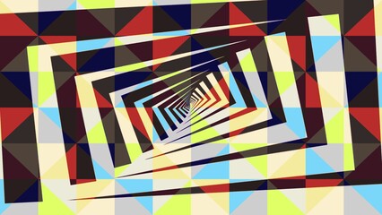 Obraz premium contrast and overlap style geometric shape illustration abstract background