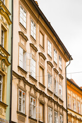 It's Architecture of Prague, Czech Republic. Prague in the capital of Czech Republic and a popular touristic destination.