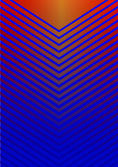 Abstract Sharp Lines Two Color Gradient Pattern for Background