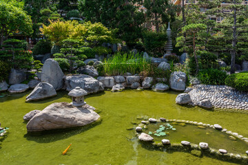 Japanese garden of Monte Carlo