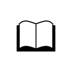 open book icon design vector template
