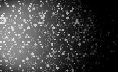 Abstract hexagon wallpaper. Background with hexagon. Geometric illustration.