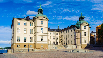 Fototapeta na wymiar Palace in Stockholm, Sweden
