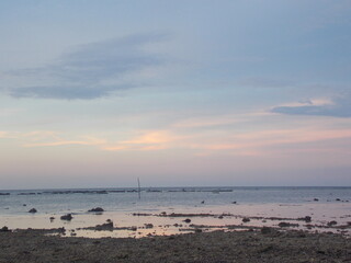 Obraz premium sunset over the sea