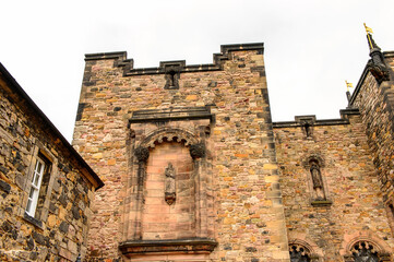 The Royal Palace in Crown Square, Edinburgh Castle, Scotland