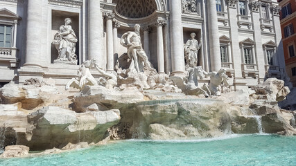 Trevi fountain Rome Italy