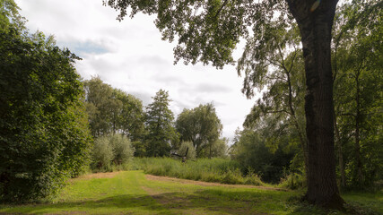 Gaasperplas park in Amsterdam in the Summer