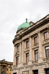Achitecture of Edinburgh, Scotland. Old Town and New Town are a UNESCO World Heritage Site