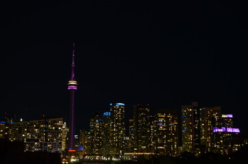 Toronto Core Night View