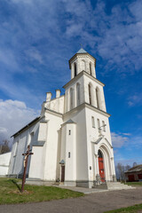 Medieval catholic church in Usielub (Vselyub), Belarus