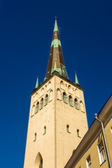 It's St. Olaf’s Church or St. Olav's Church, Tallinn, Estonia,
