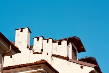 view of the roofs of the old town