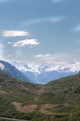 Fototapeta premium beautiful mountains in norway
