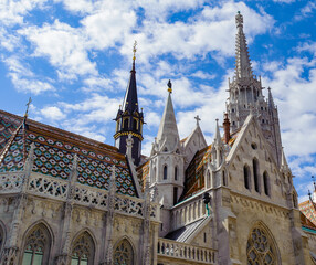 It's Part of the Matthias Church, a church located in Budapest, Hungary,