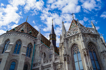 It's Fisherman's Bastion, Budapest, Hungary.