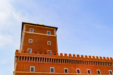 Obraz premium Architecture of the Historic Center of Rome, Italy