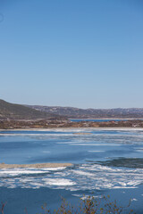 beautiful mountains in norway