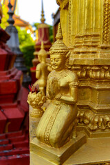 Fototapeta premium It's Prumrot Vat, one of the Buddhism temples in Siem Reap, Cambodia/