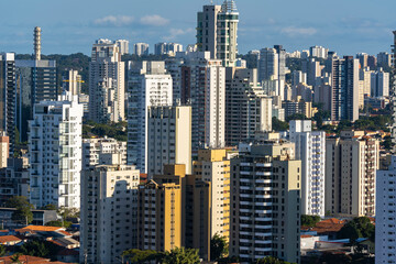 Naklejka premium Buildings in Sao Paulo, Brazil. South America.
