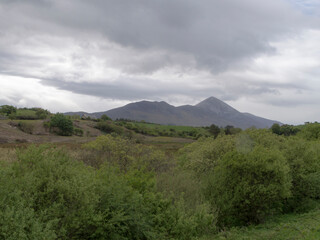 Fototapeta na wymiar Croagh Patrick mountain, Ireland
