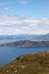 Fototapeta premium view of the sea