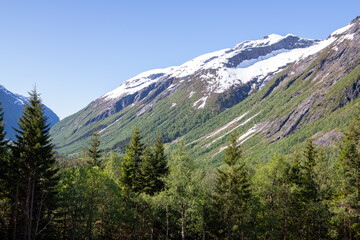 glacier fjord norway