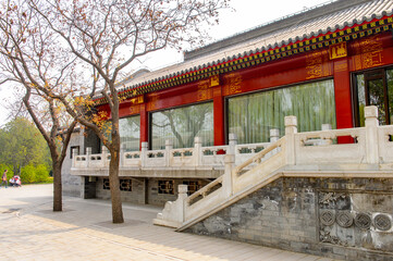 It's Nature of the Beijing Zoo, a zoological park in Beijing, China. Founded in 1906
