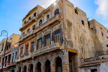 Fototapeta premium Architecture of Havana, the capital of Cuba