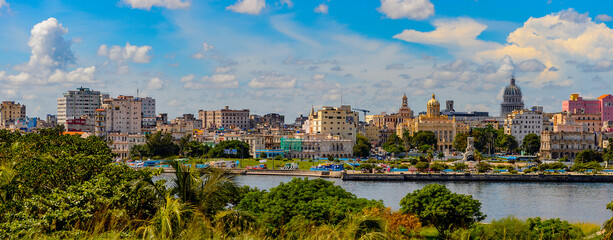 Panoramic view of Havana, the capital of Cuba