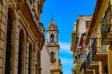 Obraz premium Architecture of the Old Havana. UNESCO World Heritage
