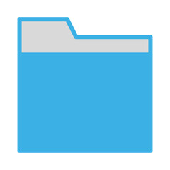 Folder icon in vector