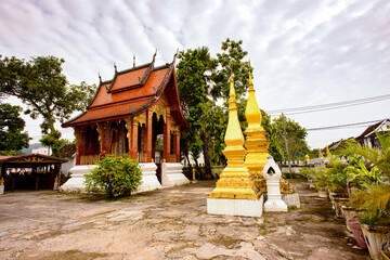 It's Vat sen, one of the Buddha complexes in Luang Prabang which is the UNESCO World Heritage city © Anton Ivanov Photo