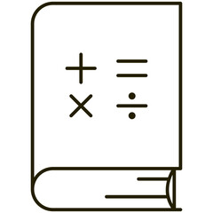 math textbooks icon