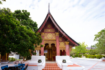 It's Part of the Vat sen complex , one of the Buddha complexes in Luang Prabang which is the UNESCO World Heritage city © Anton Ivanov Photo