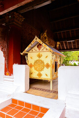 It's Part of the Vat sen complex , one of the Buddha complexes in Luang Prabang which is the UNESCO World Heritage city © Anton Ivanov Photo
