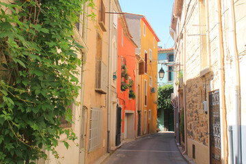 Marseillan, one of the picturesque villages on the Etang de Thau in Languedoc-Roussillon, France
