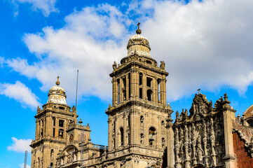 Obraz premium Mexico City Cathedral, is the seat of the Roman Catholic Archdiocese of Mexico
