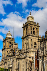 Fototapeta premium Mexico City Cathedral, is the seat of the Roman Catholic Archdiocese of Mexico
