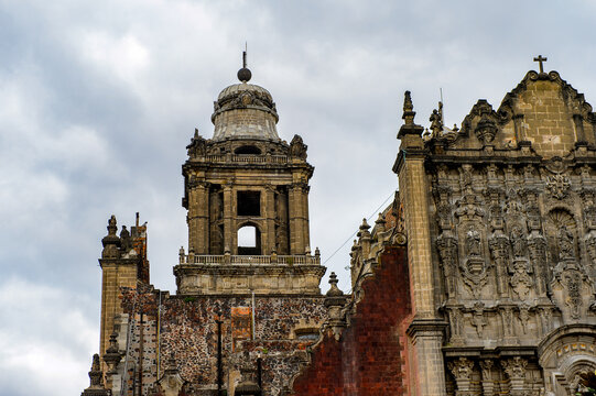 Mexico City Cathedral, Is The Seat Of The Roman Catholic Archdiocese Of Mexico