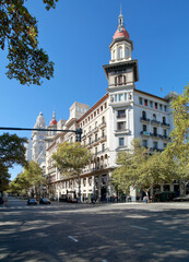 Streets of Buenos Aires City
