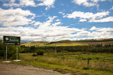 Coyaique, Carretera Austral,Chile, Patagonia