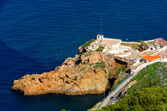 Port of Oran, a coastal city of Algeria