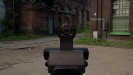 Fototapeta premium 3D gun