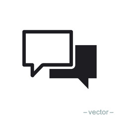 Fototapeta premium Bubble speech icon design trendy. EPS 10