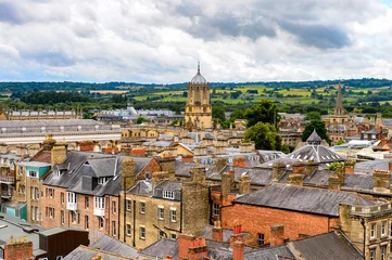 Foto op Canvas Panorama of Oxford, England. Oxford is known as the home of the University of Oxford © Anton Ivanov Photo