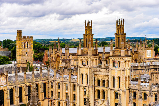 All souls College, Oxford, England.